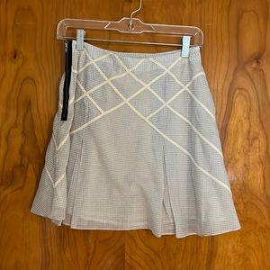 Adorable opening ceremony blue and white gingham skirt, size 1, slightly worn